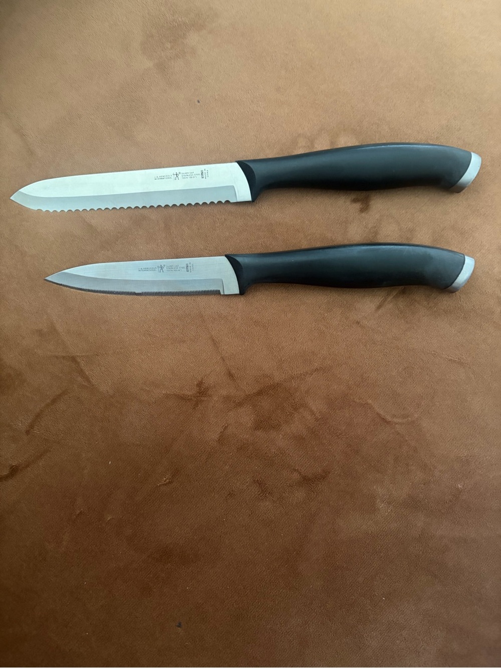 J. A. Heckels knife set